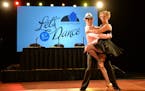 KSTP Channel 5 anchor Jessica Miles and her professional dance partner, Shane Haggerty, practiced their routine to "Uptown Funk" during the cocktail h