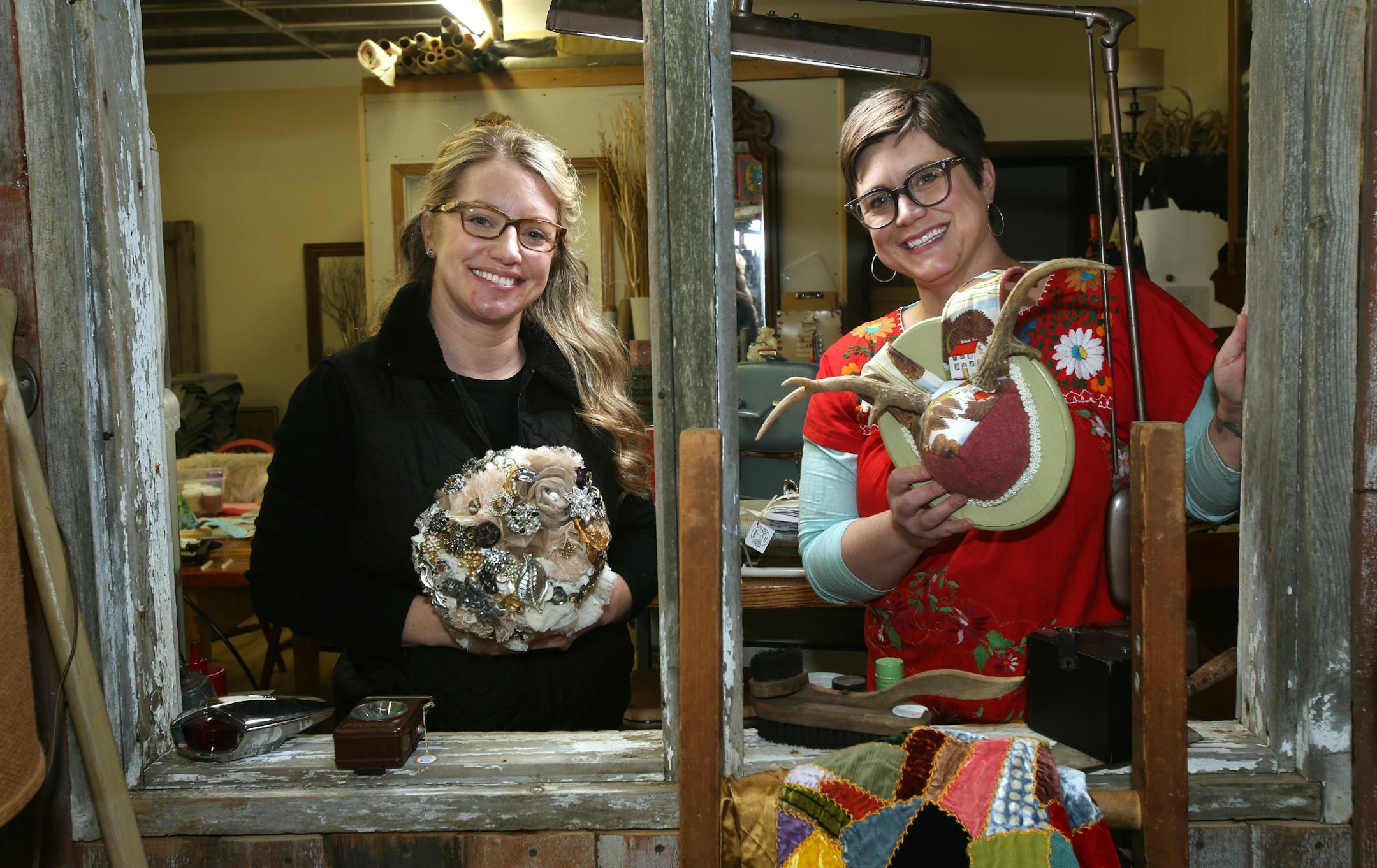 Sara Garcia (left) and Annie Schilling, owners of Scout in Golden Valley.