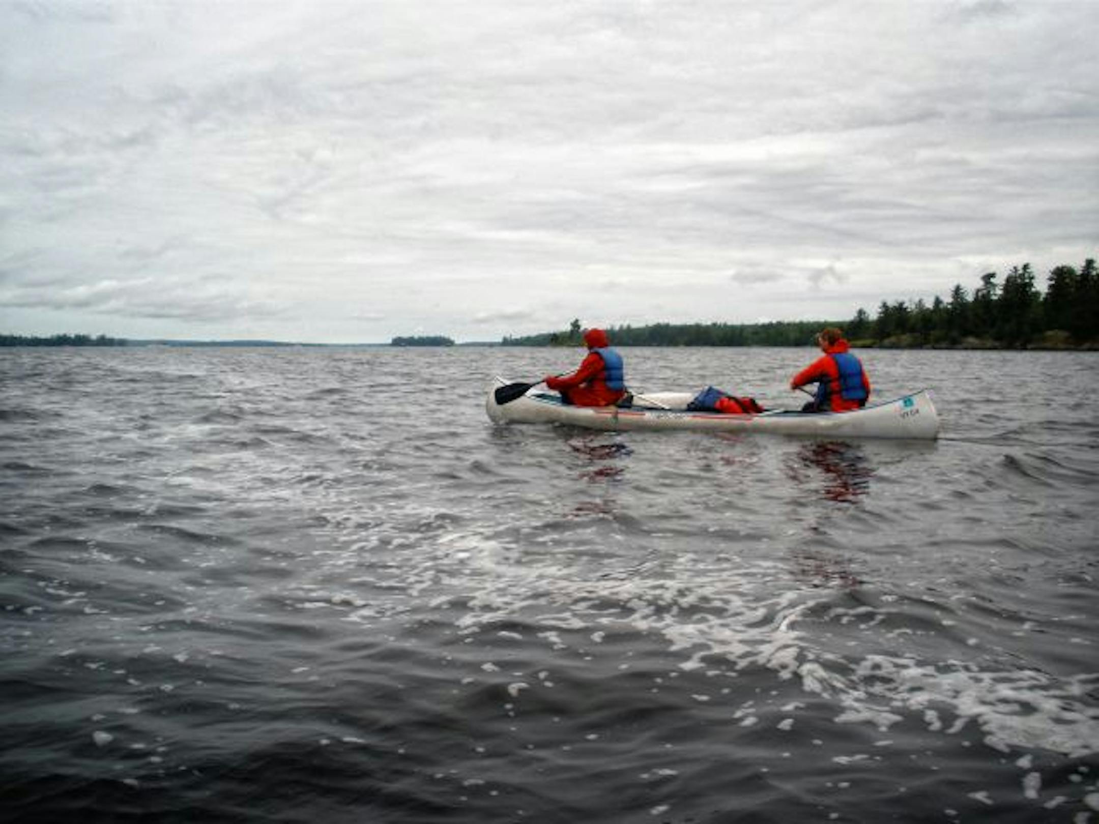 Canoeing in Voyageurs National Park