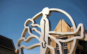 Medtronic's headquarters in Fridley. The medtech company is increasing in-office work requirements to at least four days per week for hybrid employees