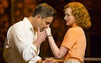 Edward Staudenmayer and Erin Mackey in "South Pacific" at the Guthrie Theater.