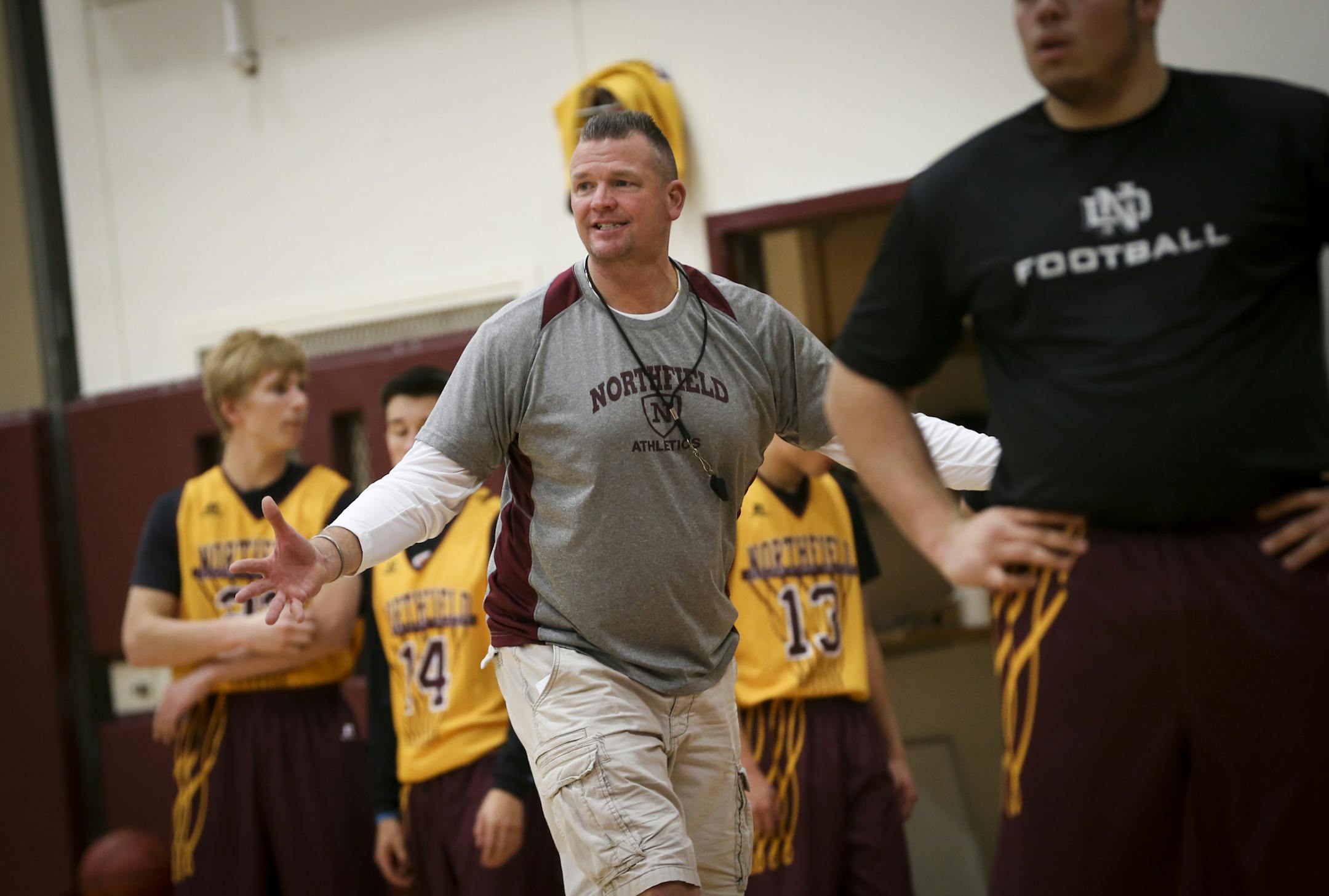 Coach Andy Berkvam built a powerhouse girls' basketball program at Lakeville North; now he's trying to do the same with Northfield boys' basketball.