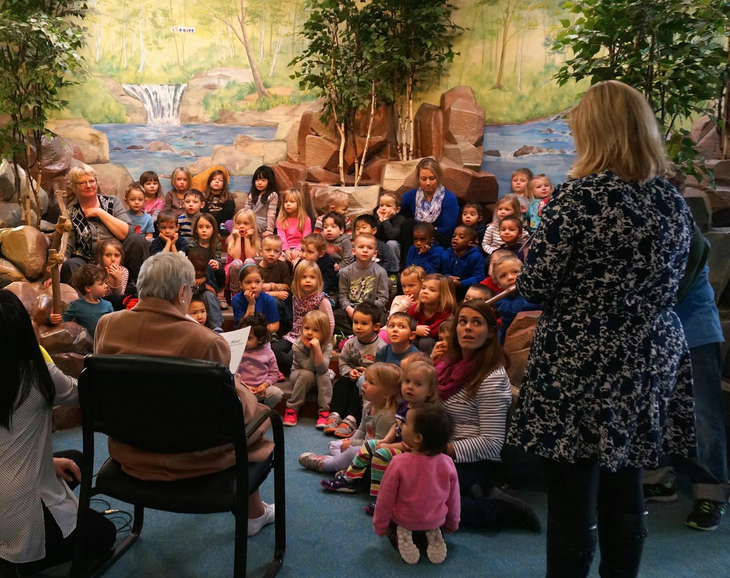 On a weekday morning, 80-year old Dora McLellan is sitting amidst a group of toddlers, being besieged by hugs. McLellan has just finished reading a book to the children. But it&#x201a;&#xc4;&#xf4;s not just any book. It&#x201a;&#xc4;&#xf4;s &#x201a;&#xc4;&#xfa;Stevie Star,&#x201a;&#xc4;&#xf9; a book McLellan herself wrote more than 50 years ago. Photo by Dylan Peers McCoy, Special to the Star Tribune