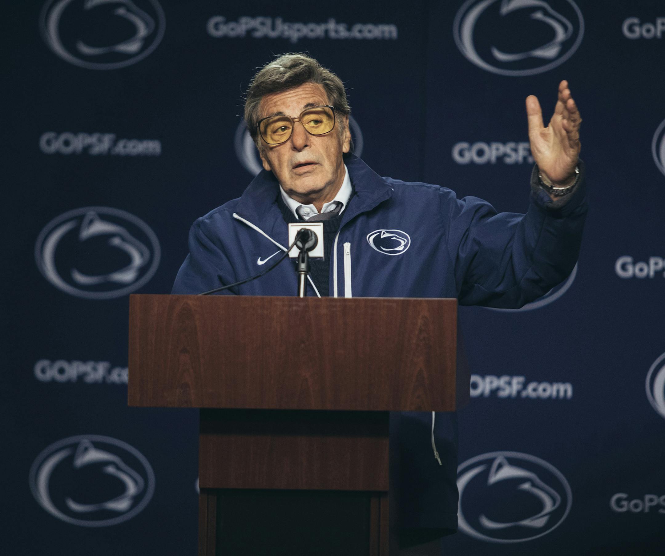 Al Pacino as Joe Paterno in "Paterno."
