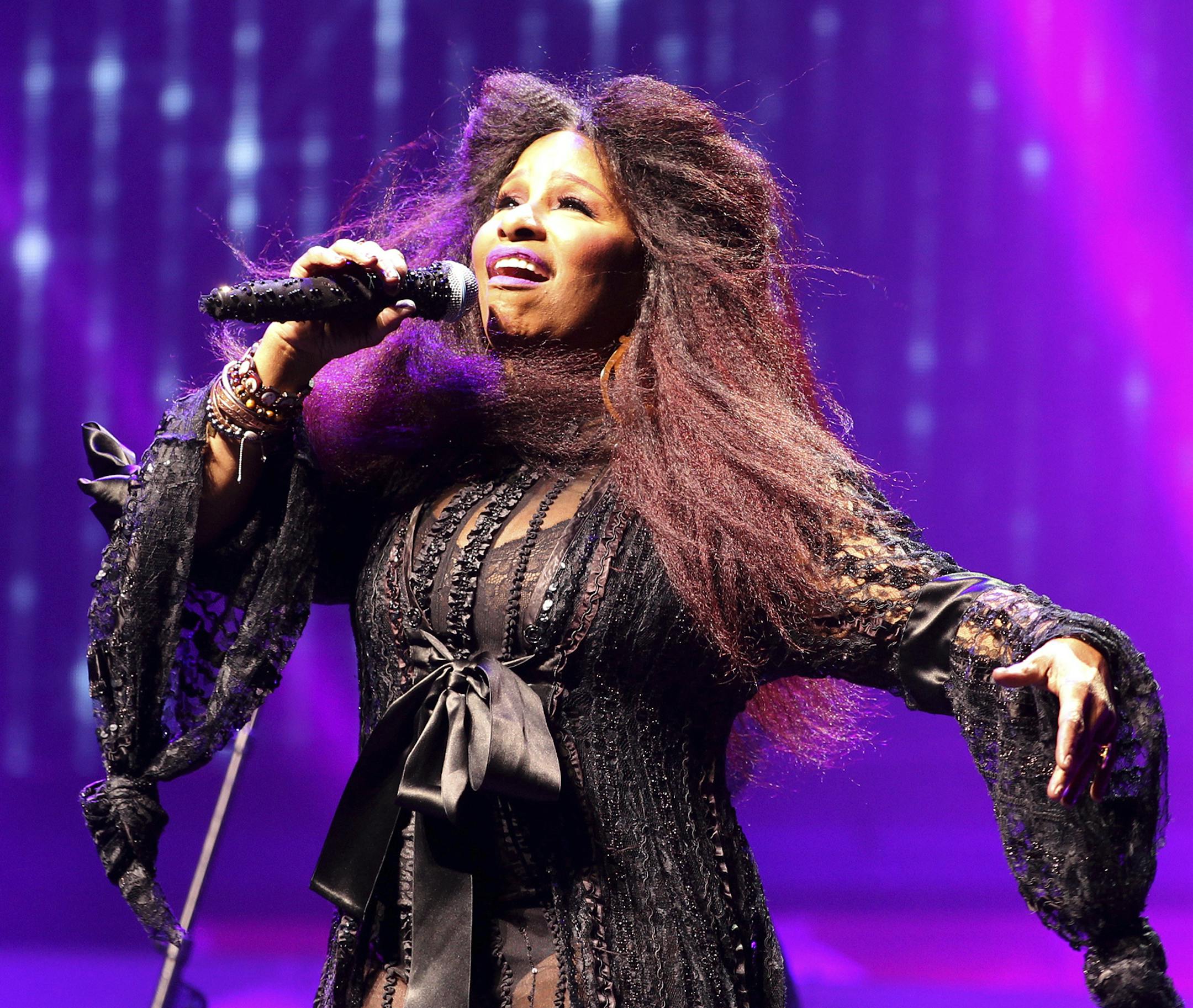 Singer Chaka Khan performs at the WorldPride NYC 2019 opening ceremony at the Barclays Center on Wednesday, June 26, 2019, in New York. (Photo by Donald Traill/Invision/AP)