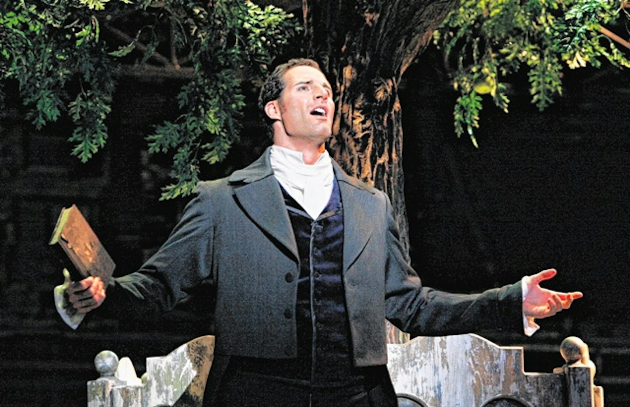 James Valenti is the obsessive poet Werther in Minnesota Opera's production of the Jules Massenet work.