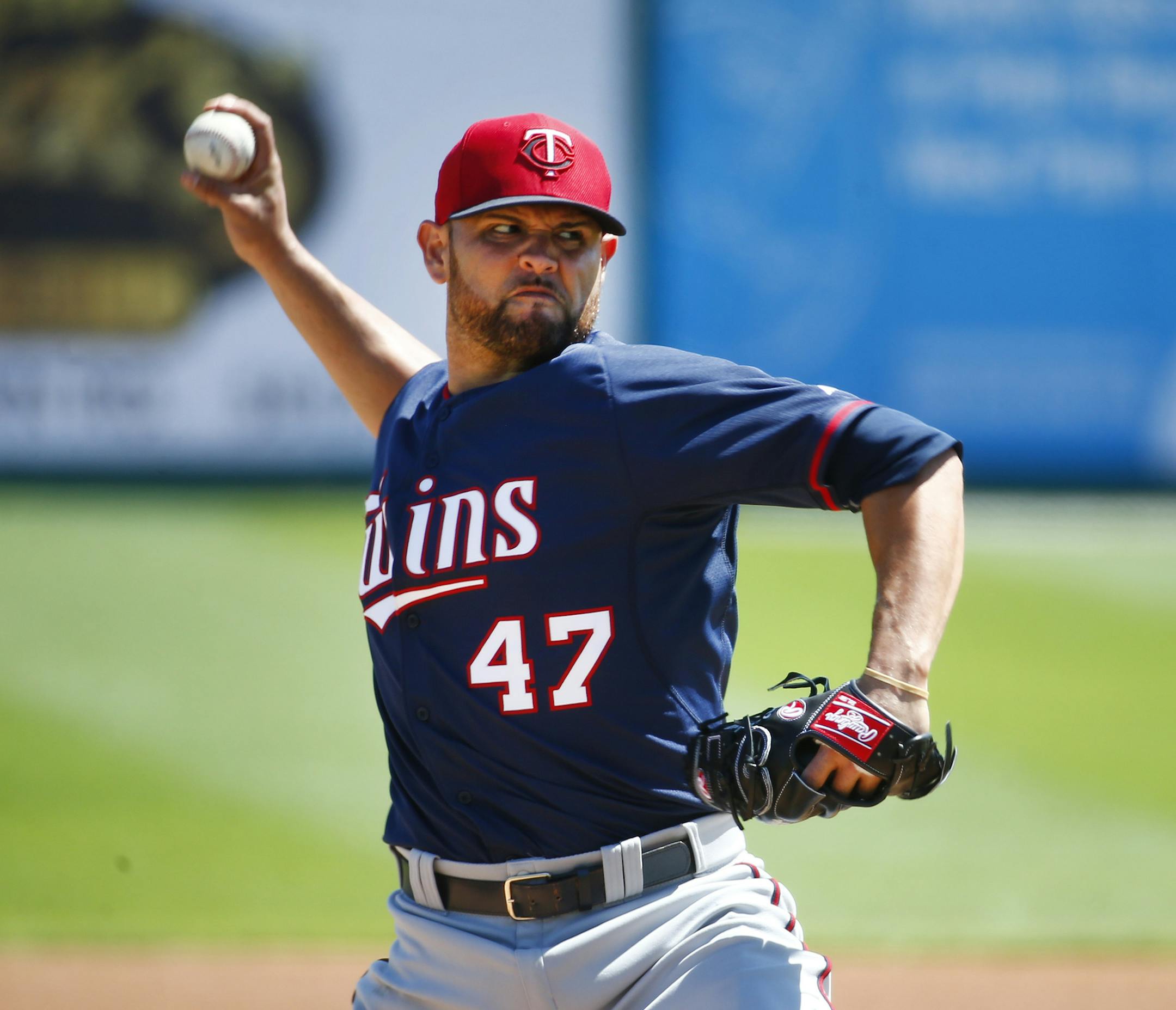 Minnesota Twins starting pitcher Ricky Nolasco