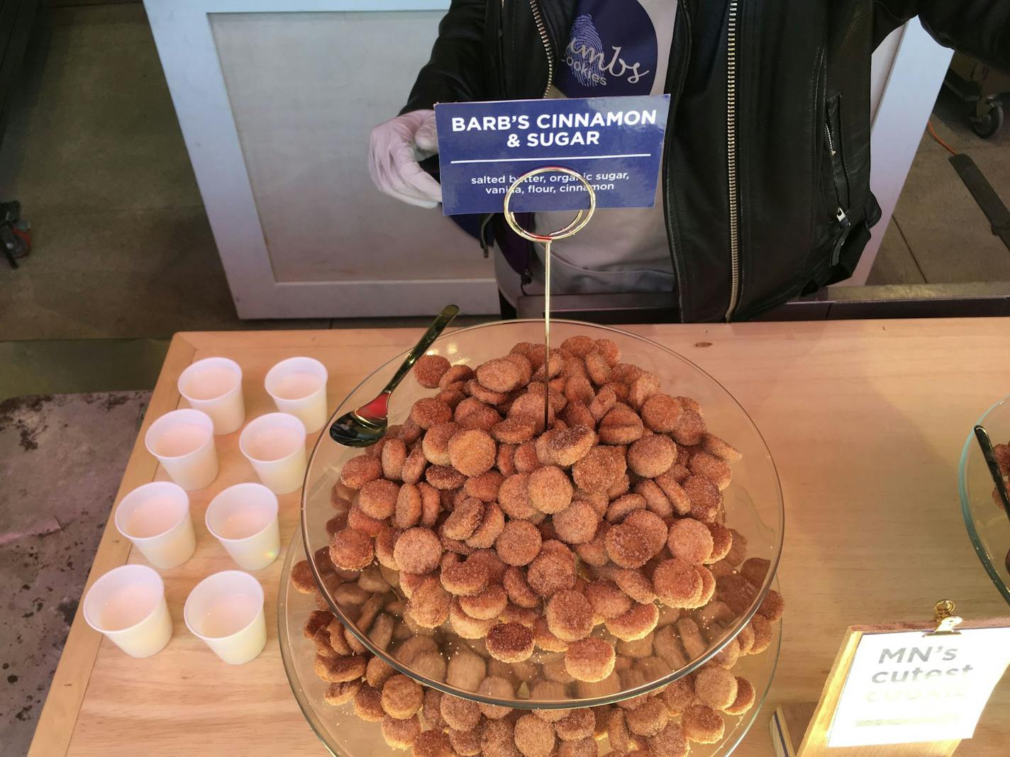 Thumbs Cookies at Target Field