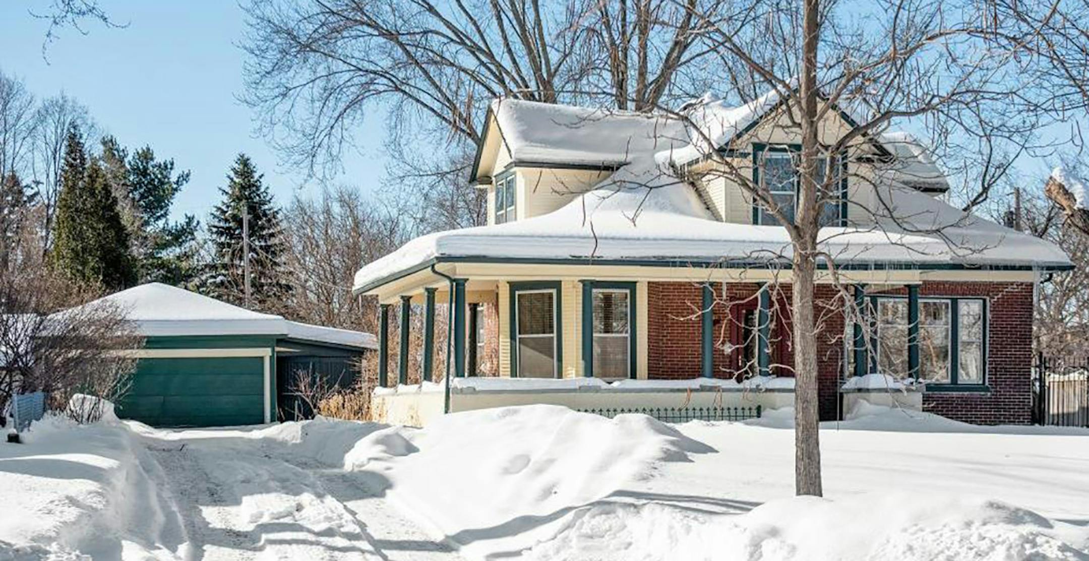 St. Louis Park
Built in 1908, this four-bedroom, two-bath house has 2,253 square feet and features three bedrooms on one level, hardwood floors, formal dining room, Italian soapstone kitchen countertops, partial basement, wraparound porch, deck and two-car detached garage . Listed by Chris Carrow, Coldwell Banker Burnet, 612-802-5592.