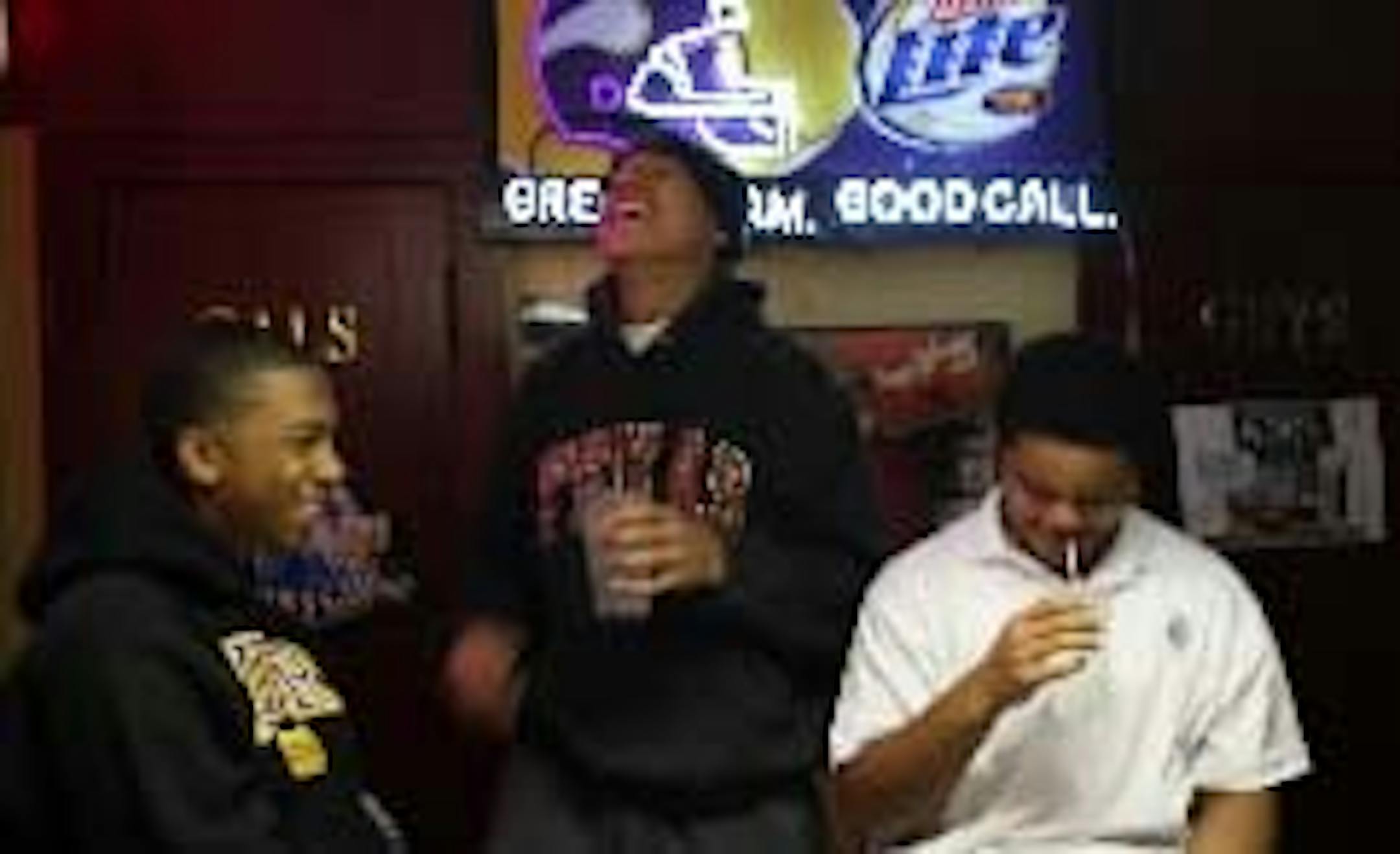 J.D. Pride (from left, with former Cretin-Derham Hall teammates Michael Floyd and Cameron Clarkson in 2007)