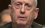 Marine Gen. James Mattis, commander, U.S. Central Command, testifies on Capitol Hill in Washington, Tuesday, March 5, 2013, before the Senate Armed Se
