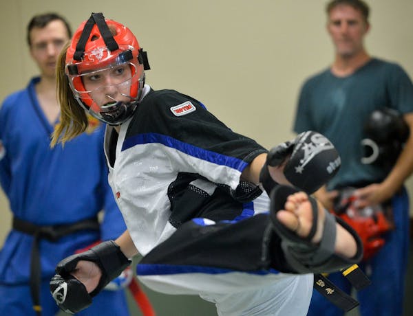 Karate black belt Alaina Wallock of Blaine upset the No. 1-ranked girl in her age group at the U.S. Open in June.