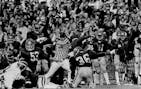 October 1977: The Gophers recovered a fumble during their upset of top-ranked Michigan.