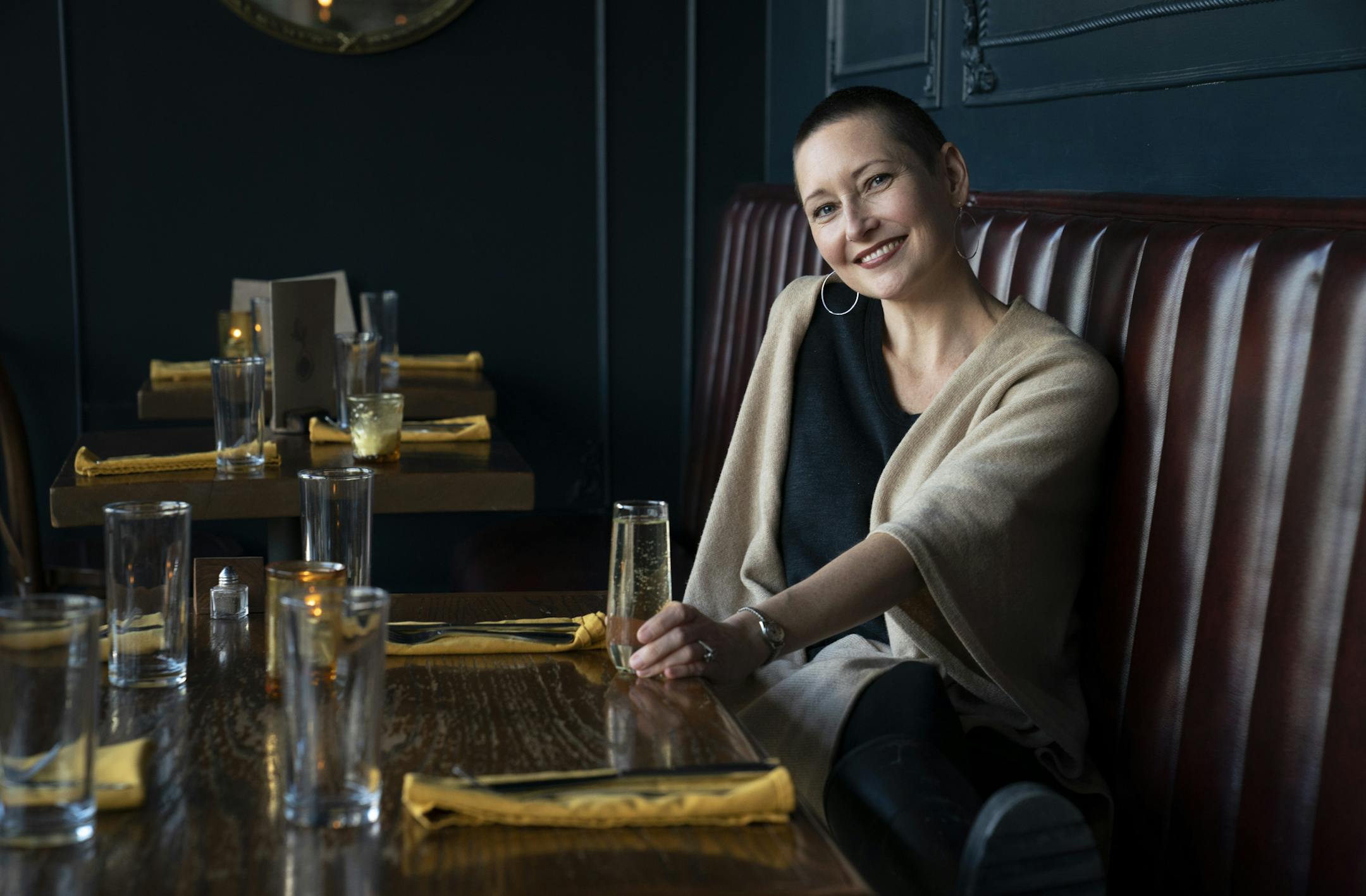 Owner of Fig and Farro Michelle Courtright photographed in the restaurant in Minneapolis, Minn., on Friday, February 1, 2019. ] RENEE JONES SCHNEIDER ¥ renee.jones@startribune.com
