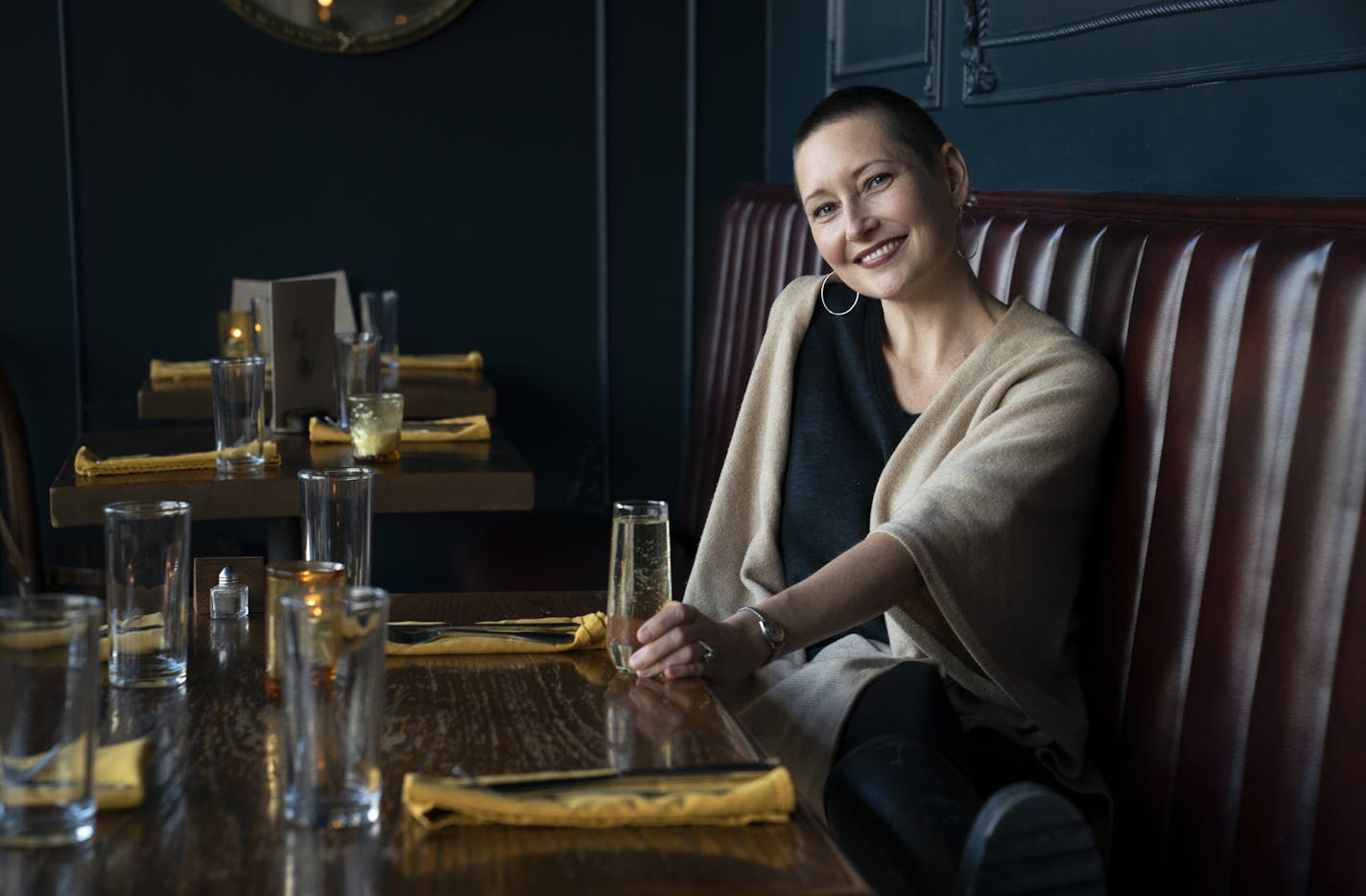 Owner of Fig and Farro Michelle Courtright photographed in the restaurant in Minneapolis, Minn., on Friday, February 1, 2019. ] RENEE JONES SCHNEIDER &#xa5; renee.jones@startribune.com