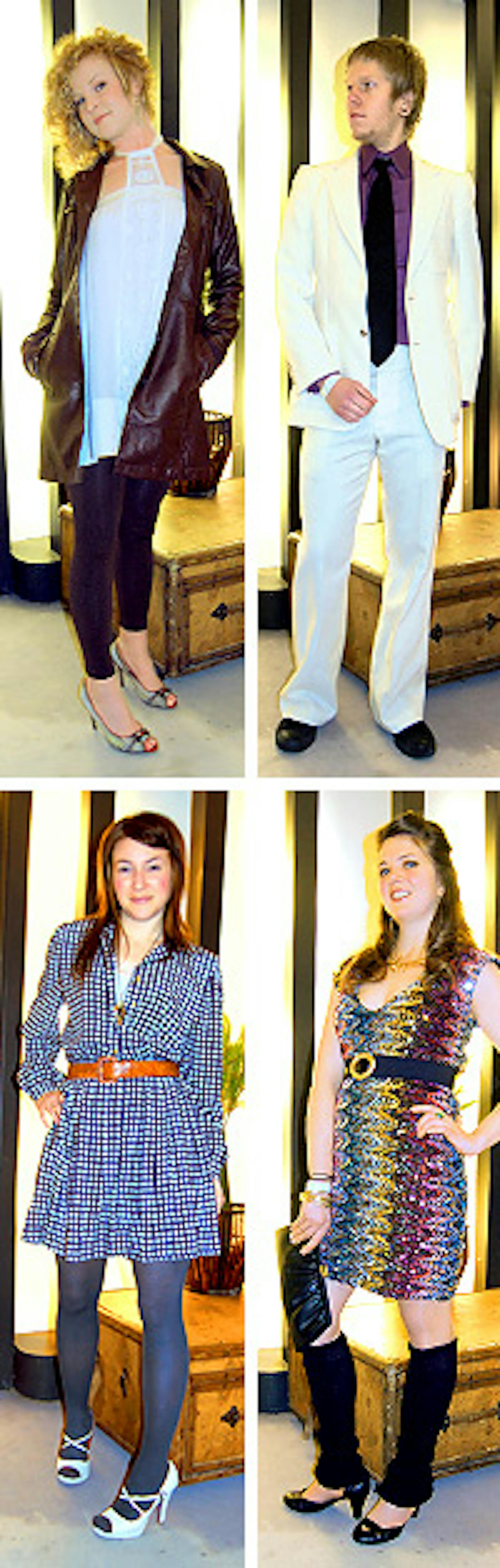 Clockwise from top - Janna Langeberg, Jared Leier, Robyn Kuechle and Jessi Dery