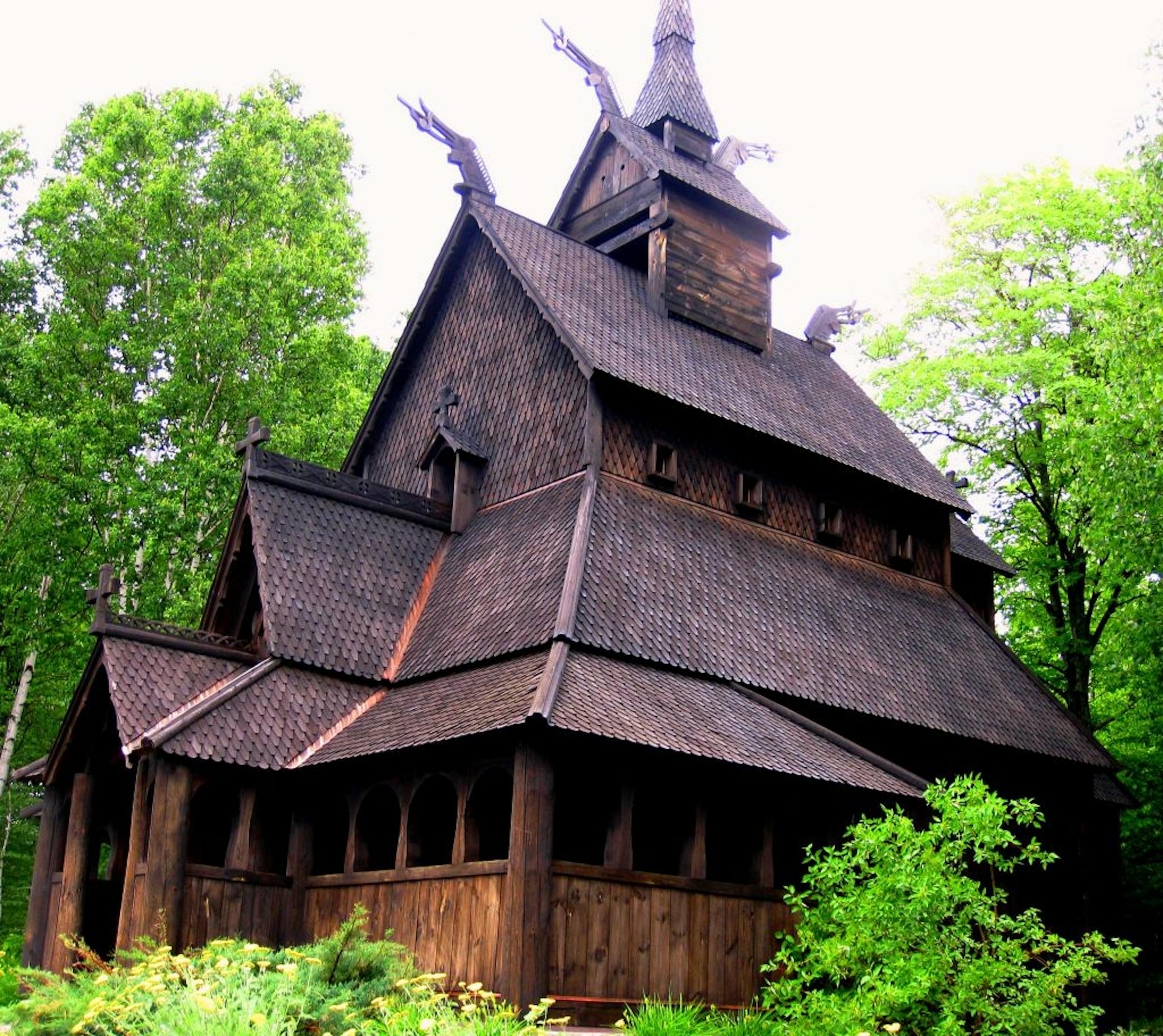 Stave Church on Washington Island in Wisconsin.