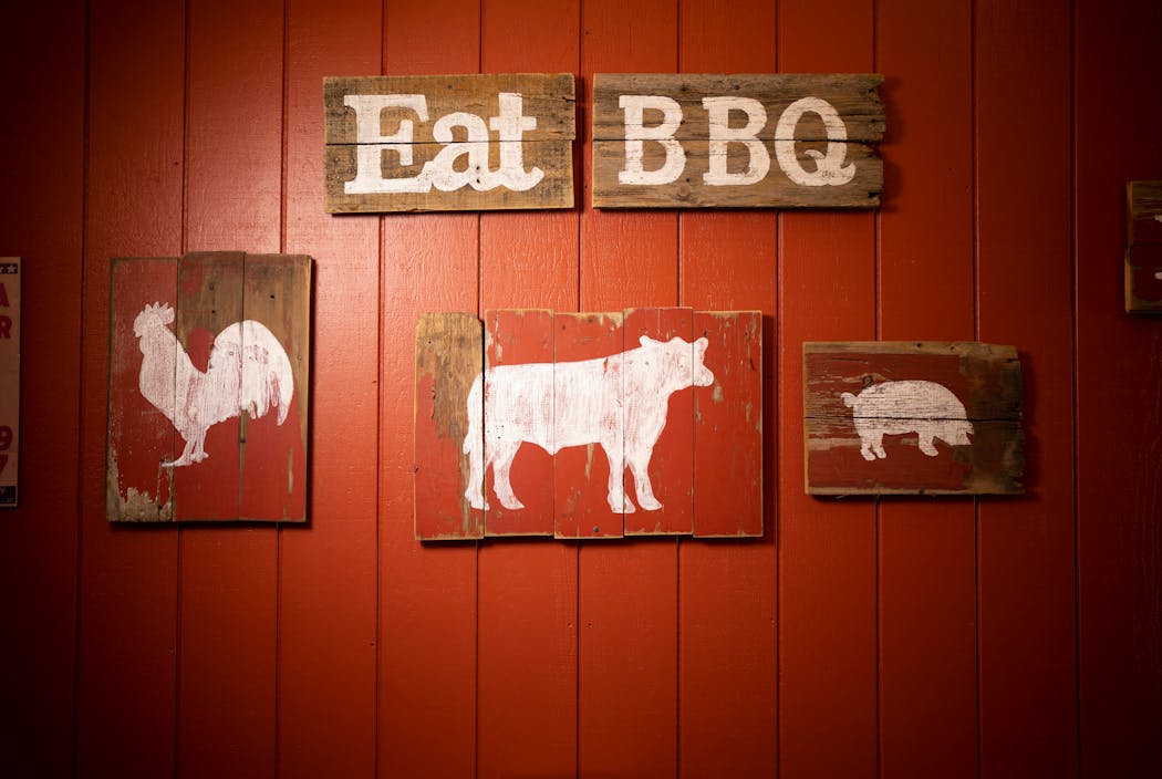 Barbecue has been part of Charlie Torgerson’s life for decades. It’s also part of the decor at RC’s BBQ at the State Fair.