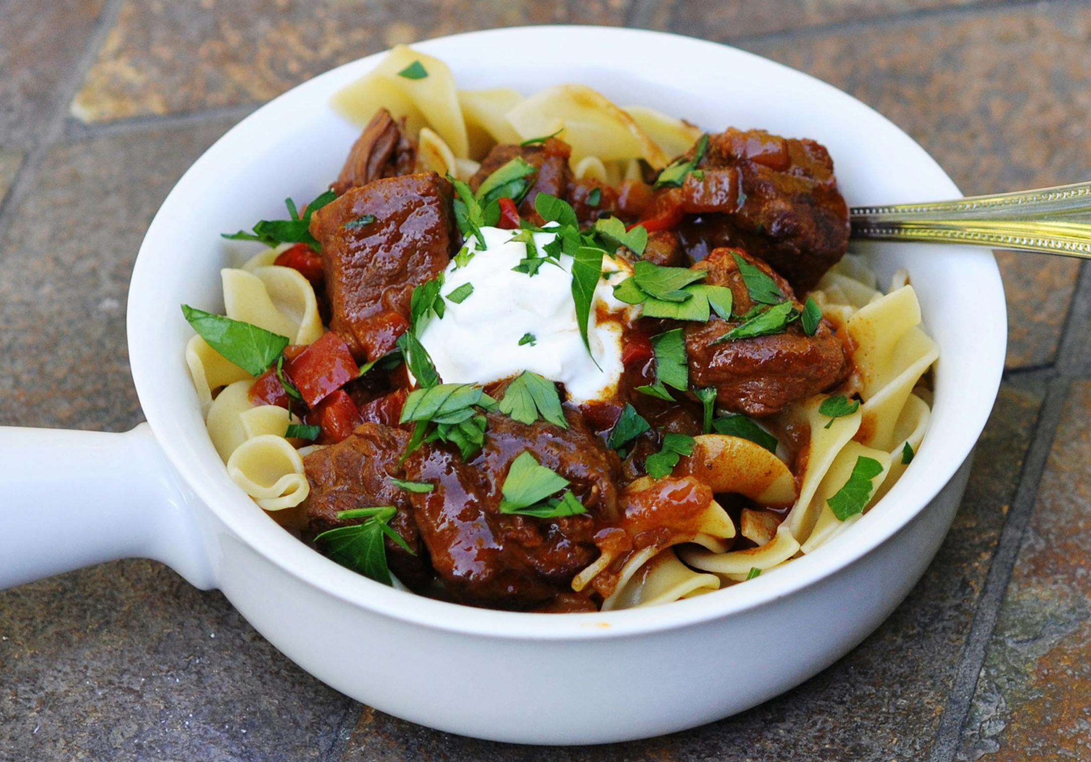 Slow Cooker Smoked Beef Goulash, from Meredith Deeds, Special to the Star Tribune