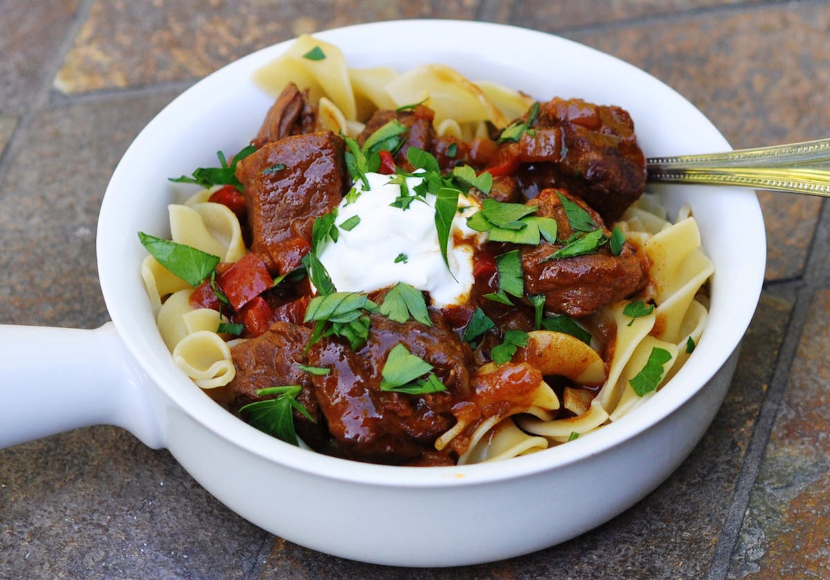 Slow Cooker Smoked Beef Goulash, from Meredith Deeds, Special to the Star Tribune
