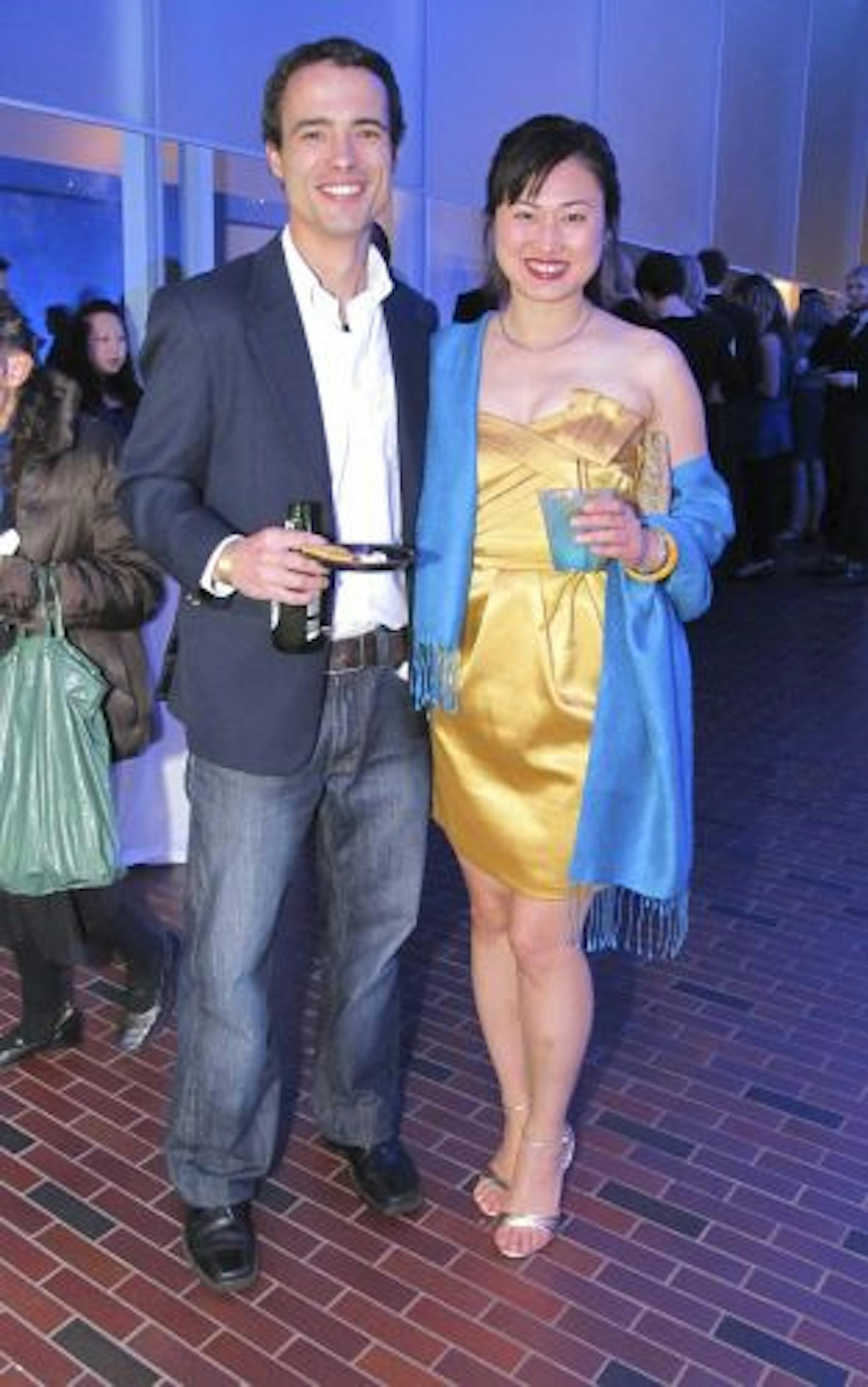 Robert Portik and Saychay Thor.