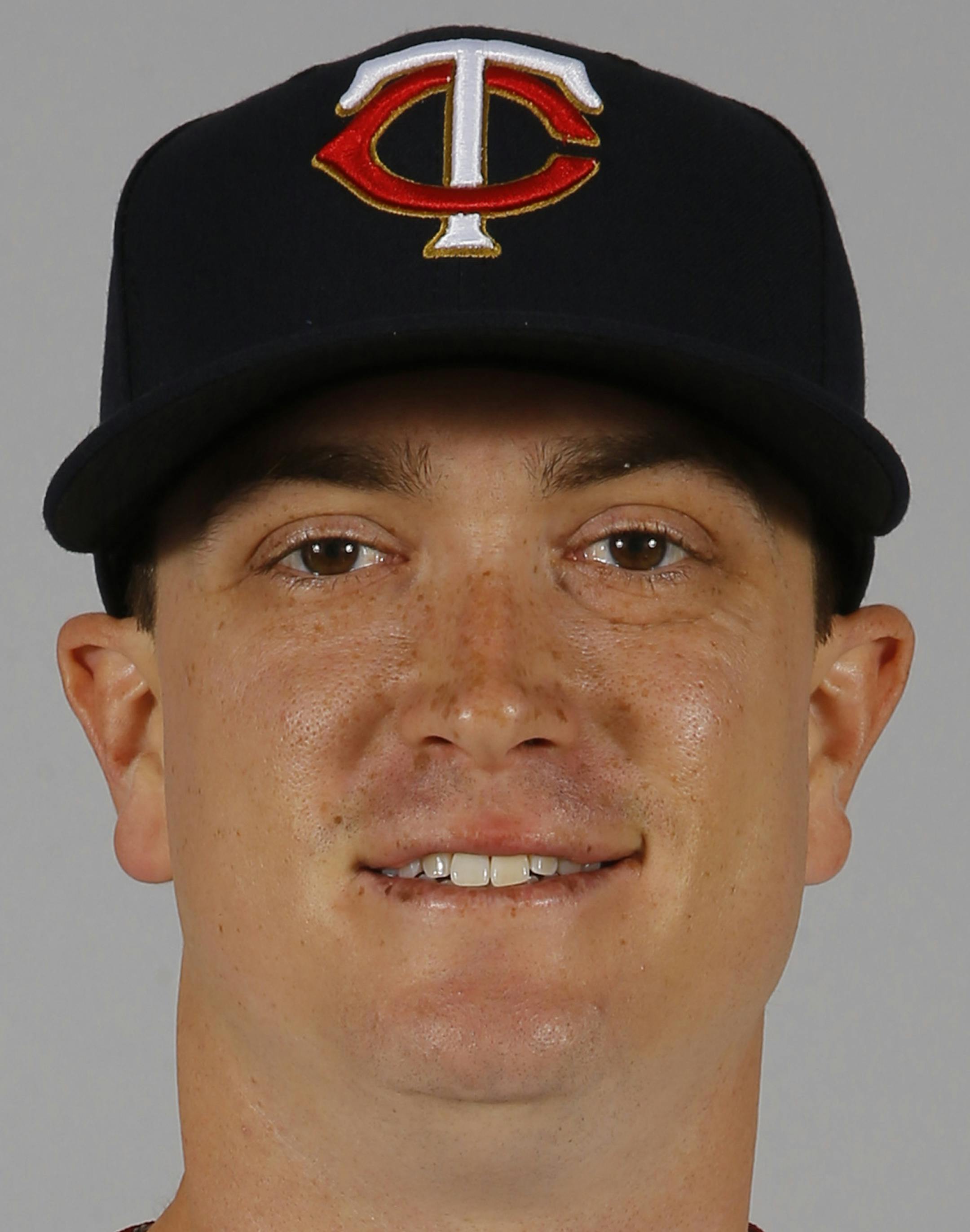 This is a 2016 photo of pitcher Kyle Gibson of the Minnesota Twins baseball team. This image reflects the 2016 active roster as of March 1, 2016, when this image was taken. (AP Photo/Patrick Semansky) ORG XMIT: OTK
