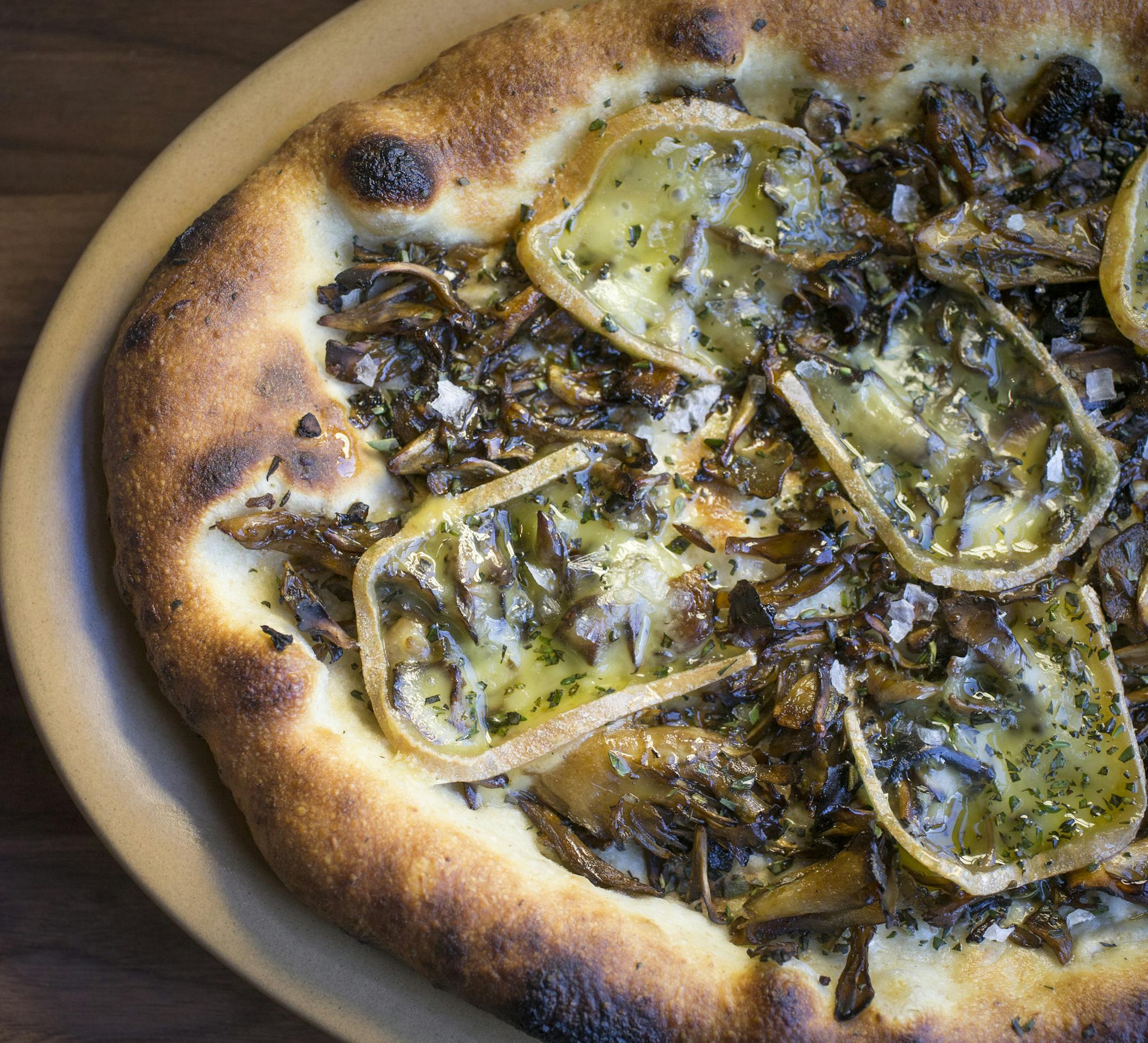 Consulting chef Erik Anderson was a pizza novice, but you wouldn't know it by the piadinis being turned out.