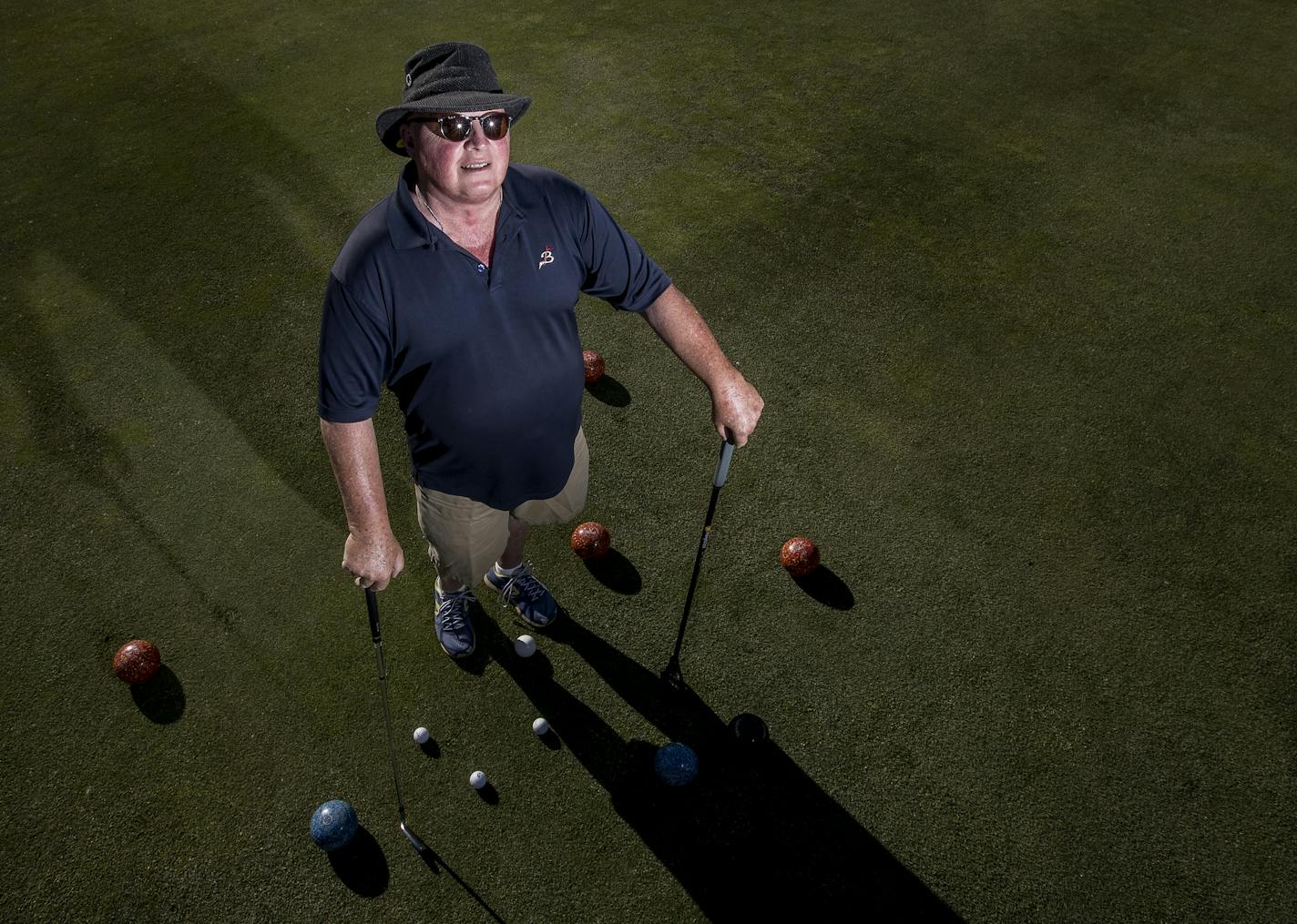 Michael Turnbull (above), the head golf pro at Brookview in Golden Valley, has started lawn bowling at the course. The number of Americans who play golf has dropped from 30.6 million in 2003 to 23.8 million in 2016, according to the National Golf Foundation, a decline of more than 22 percent in 13 years.