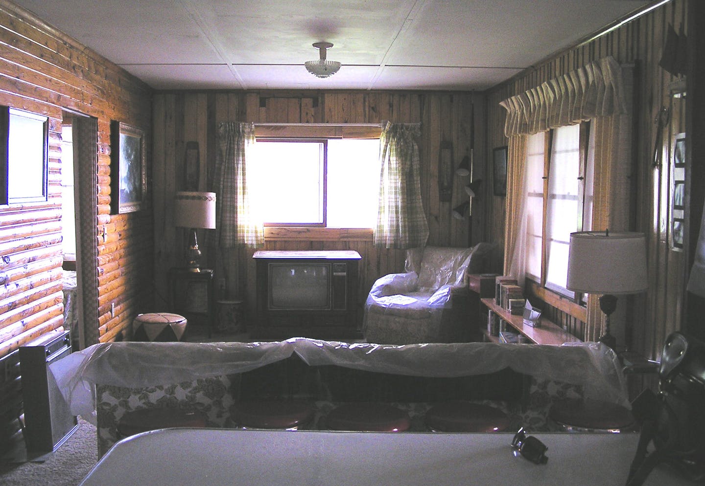 The cabin in 2009 -- before updating set forth.