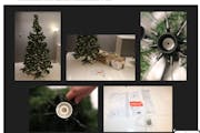 A court exhibit shows images of the Polygroup Quickset Christmas tree.