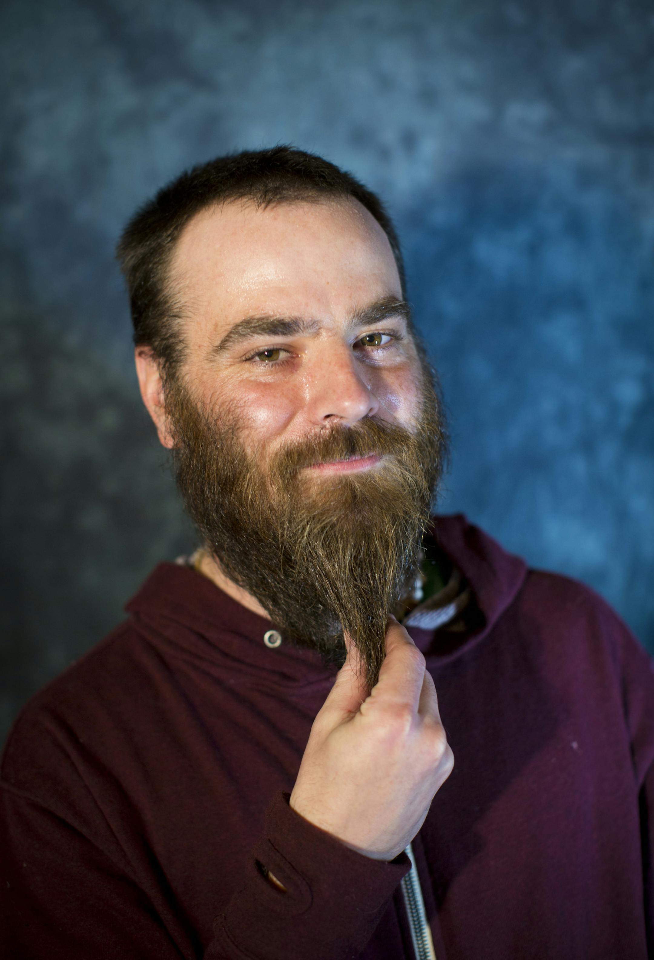 Rob Miller's, 34, beard photographed at Dangerous Man Brewing Co. on November 7, 2013 in Minneapolis, Minn. ] RENEE JONES SCHNEIDER &#x2022; reneejones@startribune.com