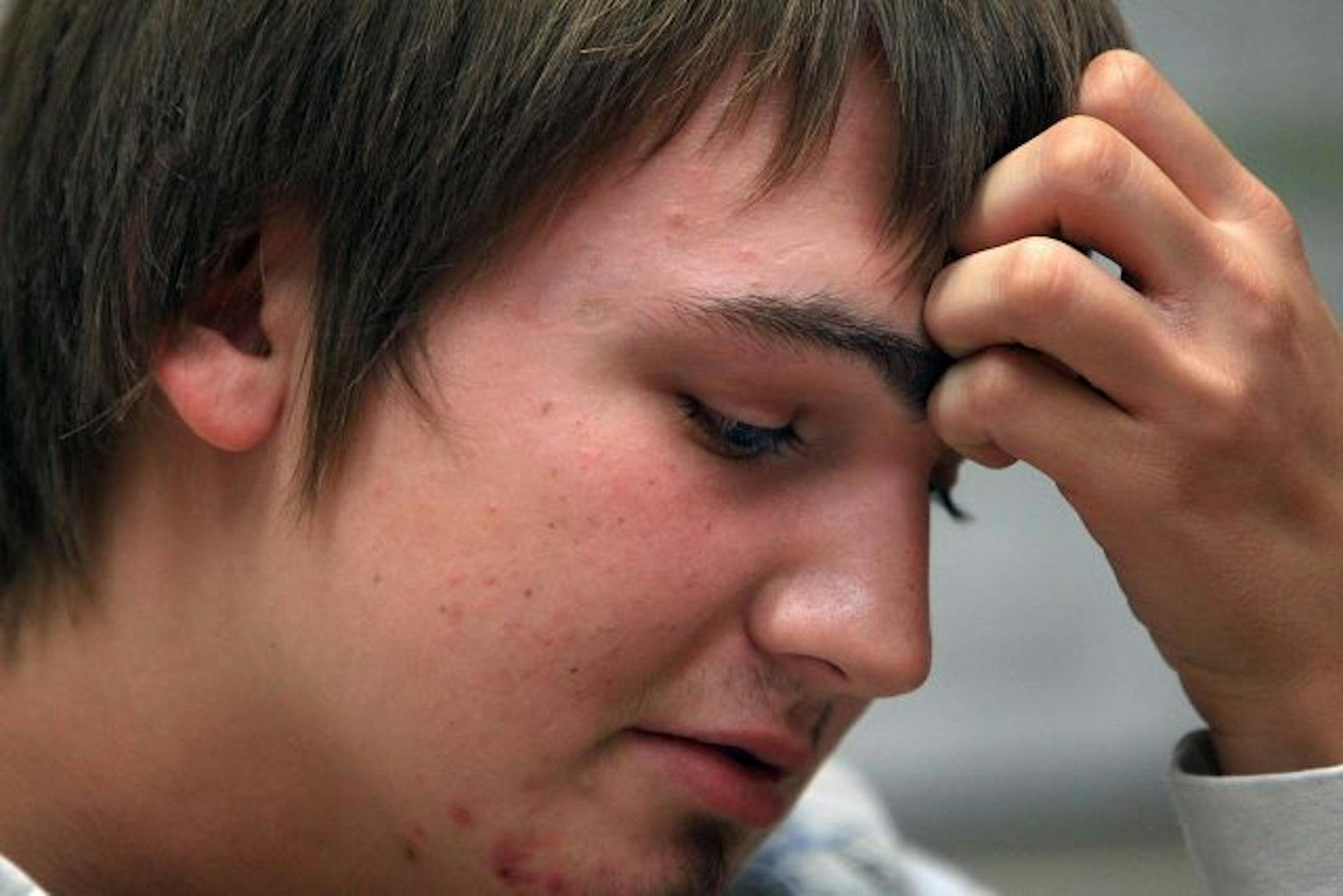 Justin Anderson, 18, a recent Blain High School graduate, is now a student at Anoka Ramsey Community College.