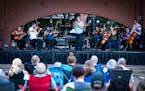 The St. Paul Chamber Orchestra performed at Mears Park in St. Paul. ] LEILA NAVIDI • leila.navidi@startribune.com