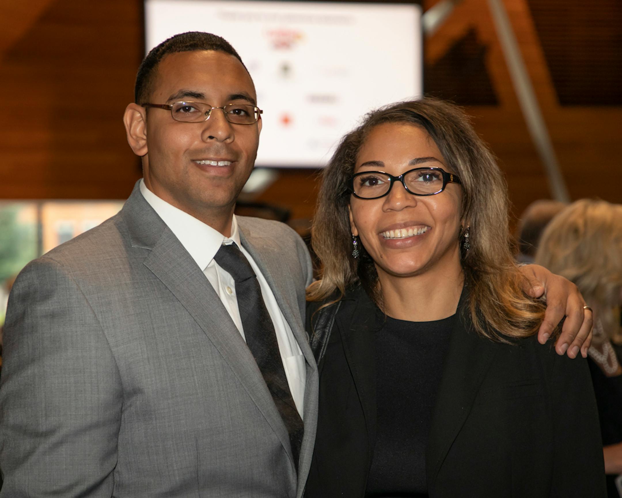 Steve & Ayasha Buchanan at the 2019 Hunger Bash.