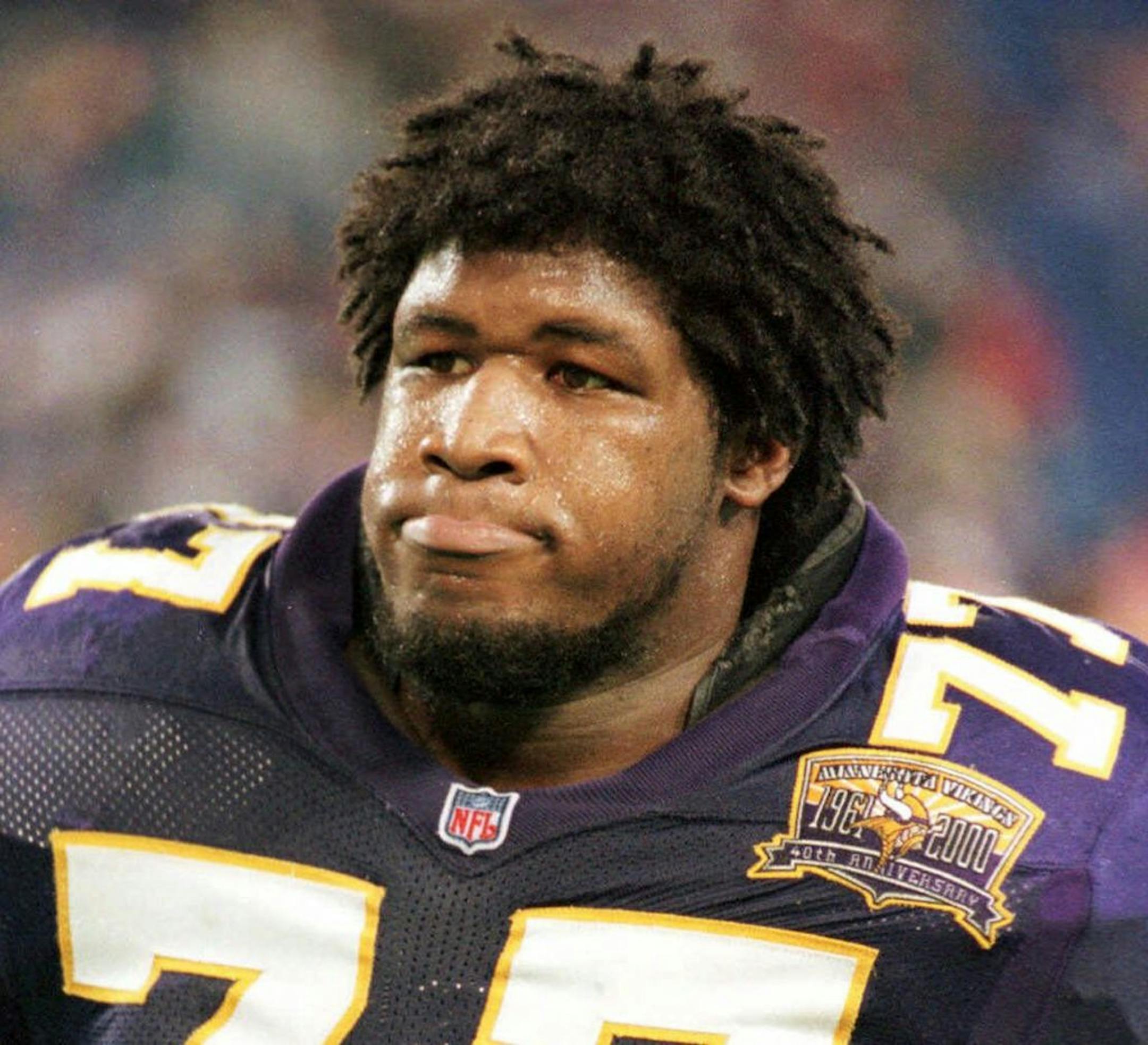 Former Vikings offensive tackle Korey Stringer