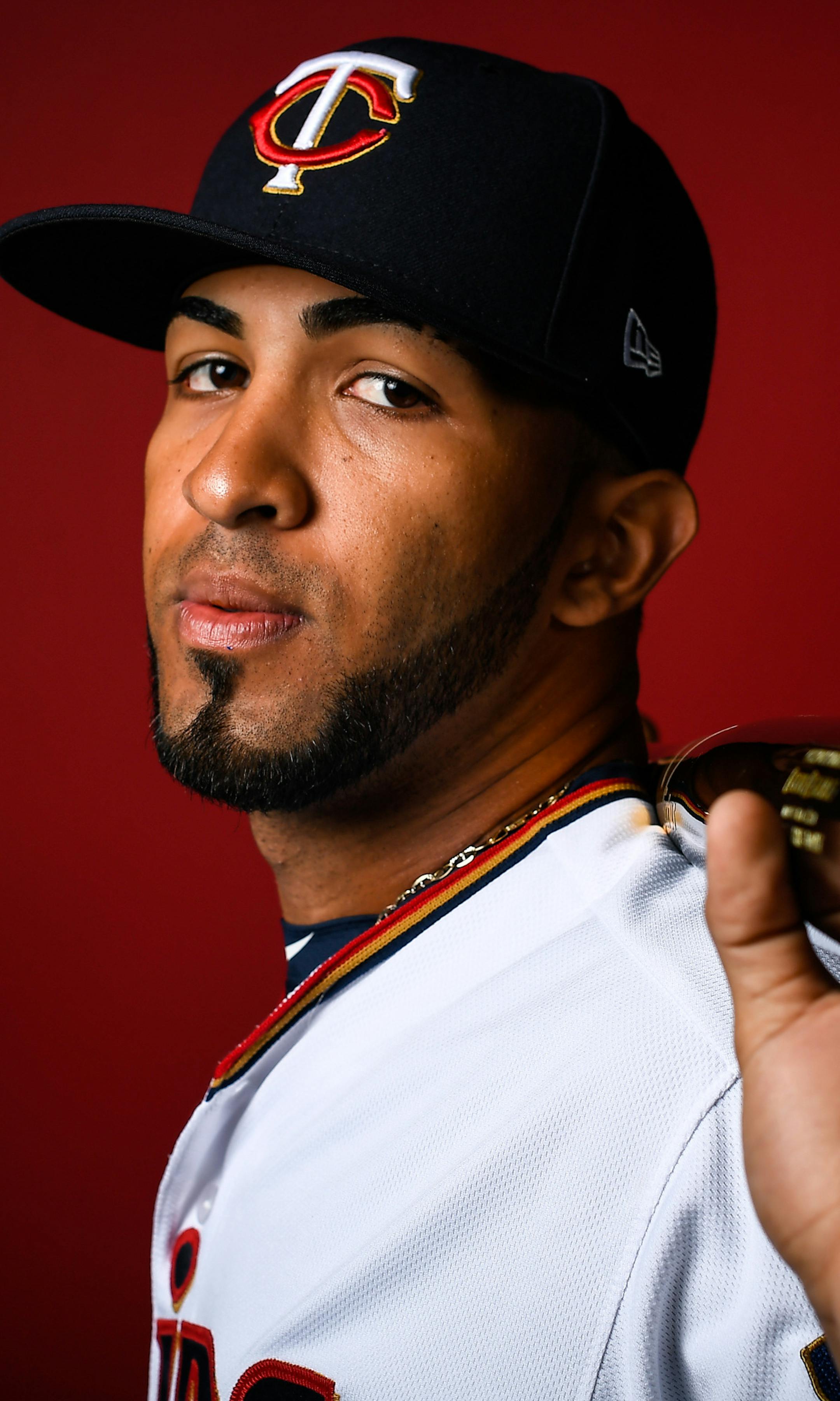 Twins outfielder Eddie Rosario was photographed during team picture day Thursday morning. ] AARON LAVINSKY ï aaron.lavinsky@startribune.com Minnesota Twins players took part in Spring Training on Thursday, Feb. 23, 2017 at CenturyLink Sports Complex in Fort Myers, Fla.