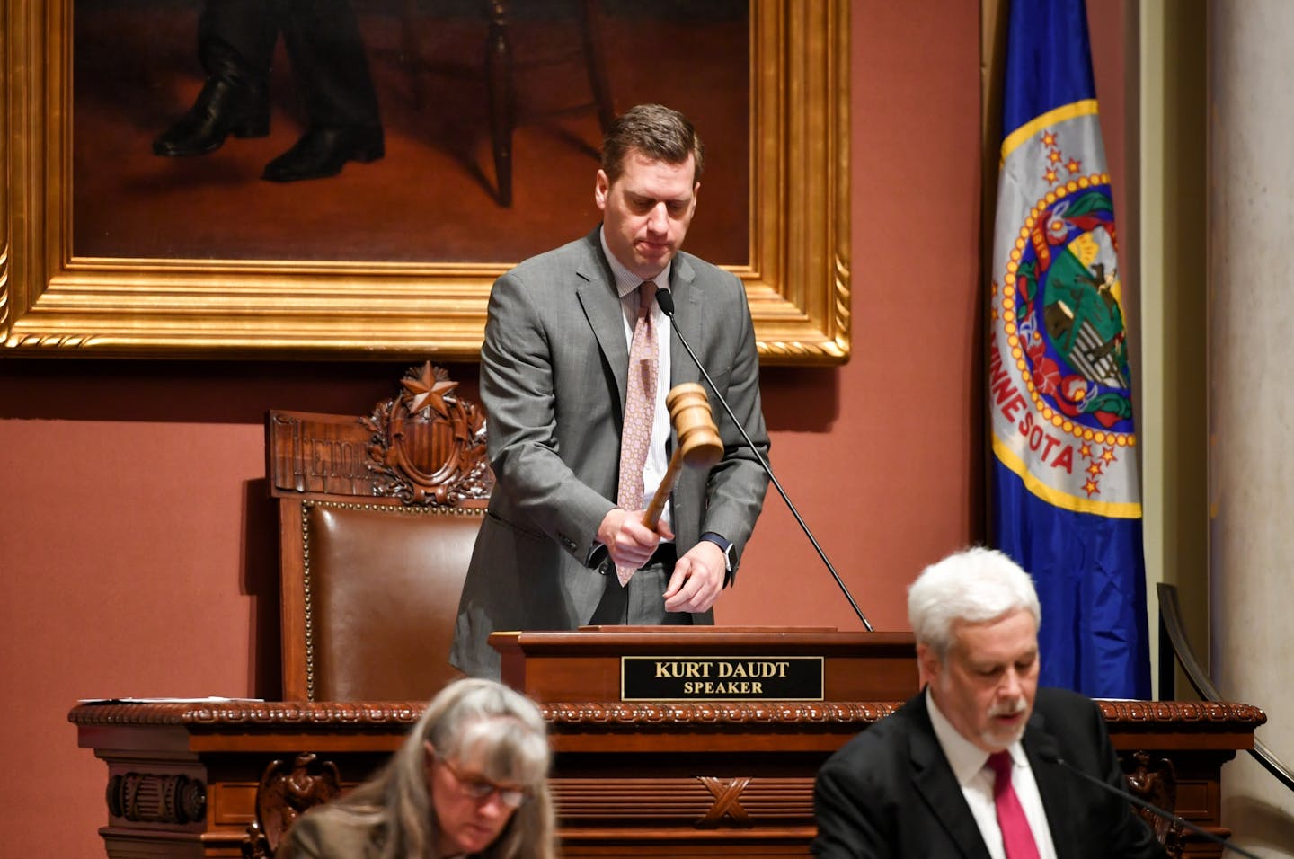 House Majority Leader Kurt Daudt announced the names of members of key budget conference committees who, along with Senators will start the had work this week of blending House and Senate budget bills.