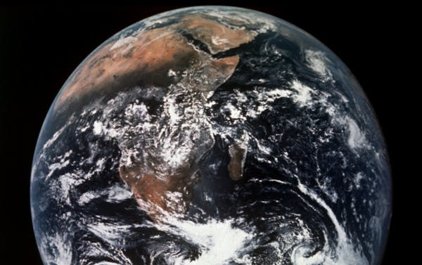 The home planet. (AP Photo/NASA)