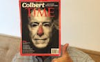 Stephen Colbert tweeted this image of his Time magazine cover.