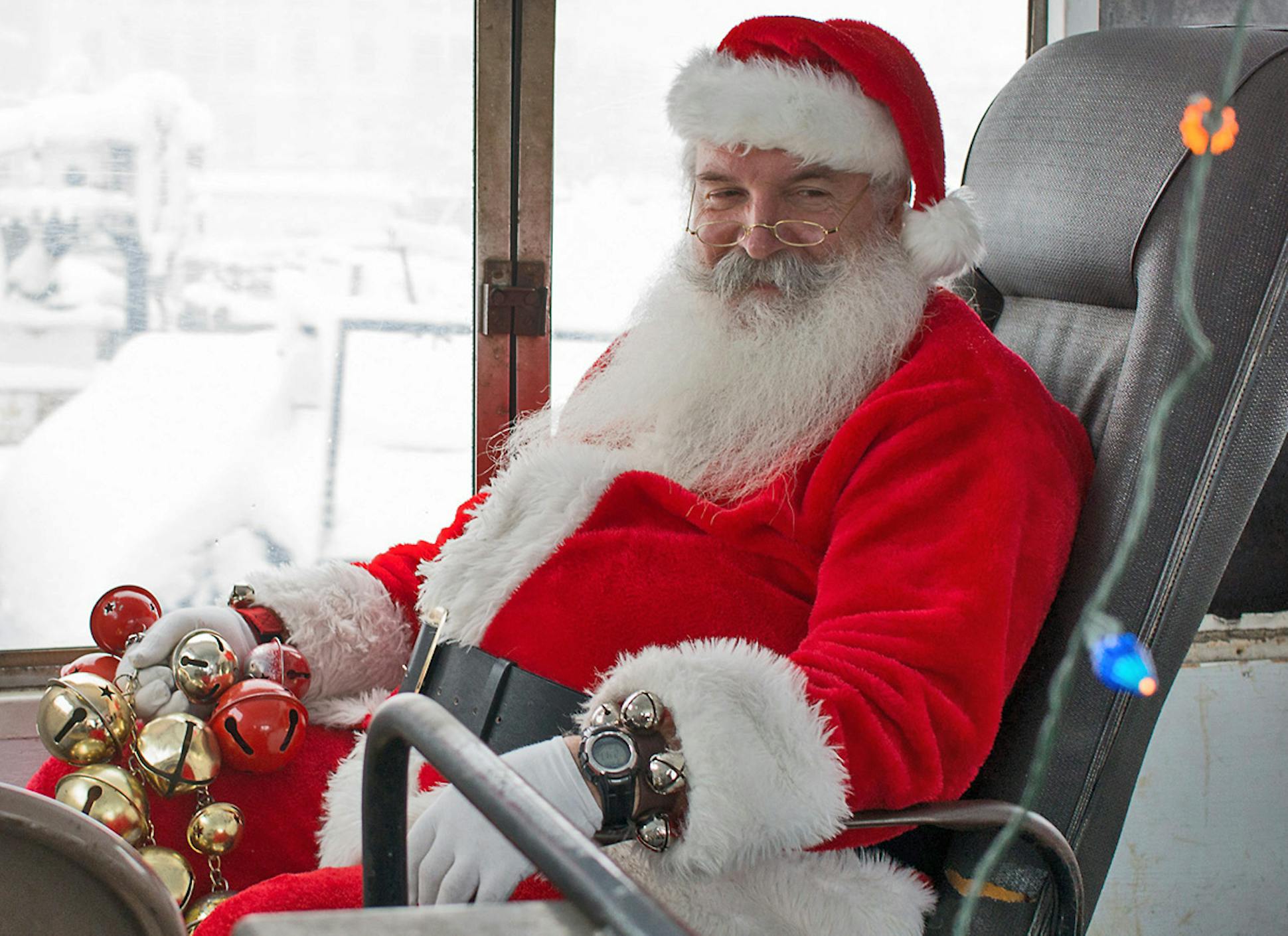 Santa will make a stop at the Minnesota Transportation Museum.