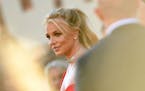 Britney Spears arrives for the premiere of Sony Pictures' "Once Upon a Time ... in Hollywood" at the TCL Chinese Theatre in Hollywood on July 22, 2019
