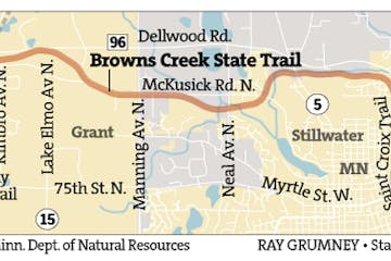 The Brown's Creek State Trail