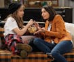 Odessa Adlon, left, as Shannon and Nina Dobrev as Clem in the series premiere of "Fam." Photo: Sonja Flemming/CBS