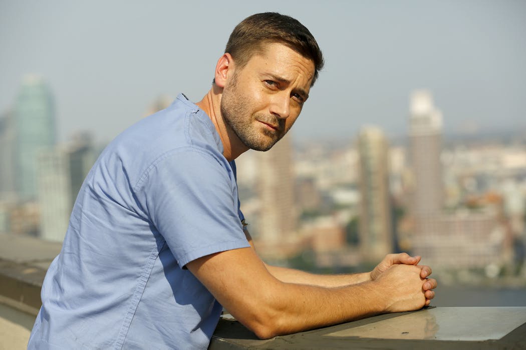 Ryan Eggold as Dr. Max Goodwin in 'New Amsterdam.'