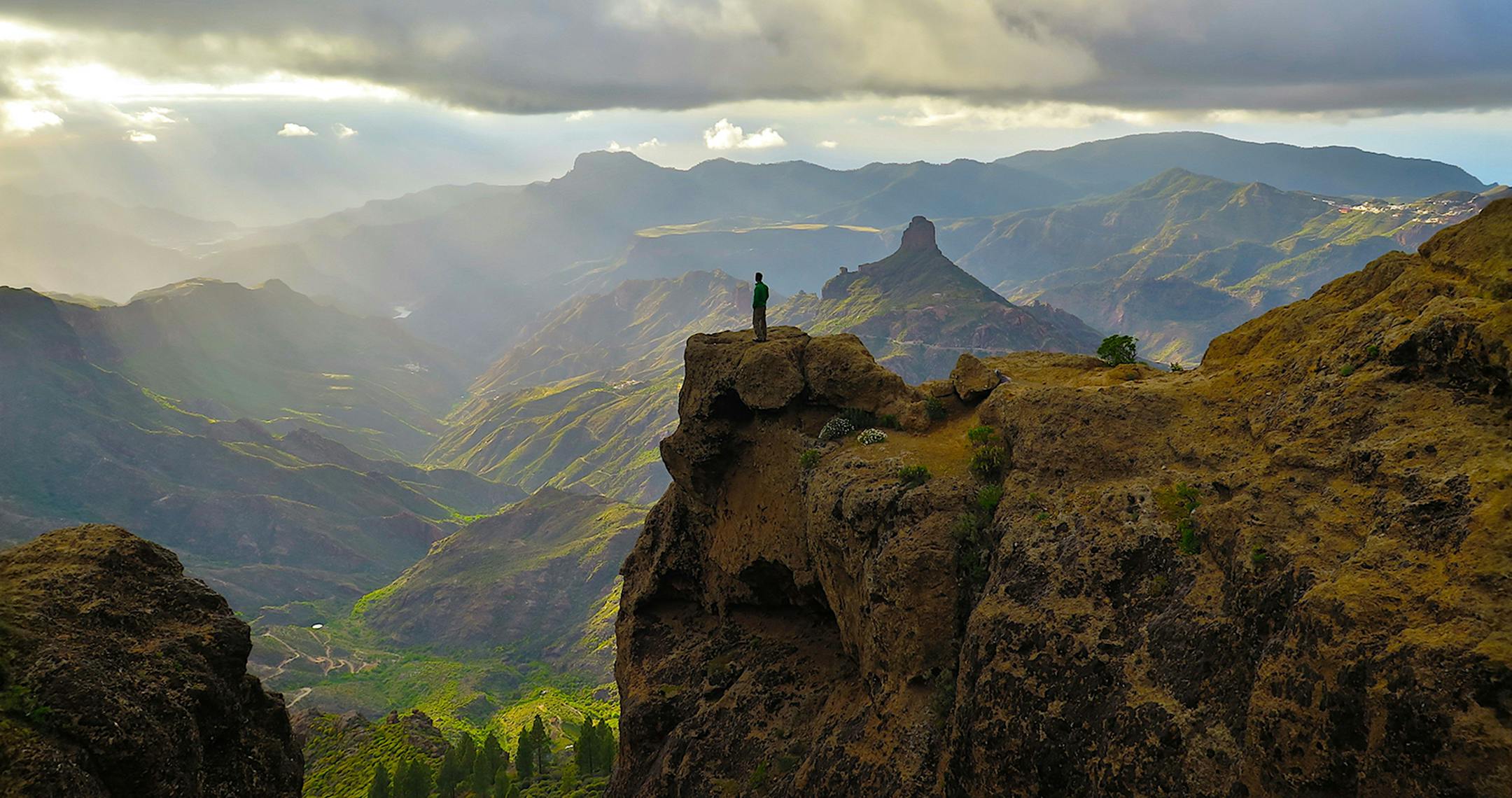 Can I have your name as you would like it to appear in print, and the town in which you live?
Kyle Turner, Minnetonka
Where were you when you took this photo? What does it show?
Gran Canaria, Canary Islands. It was taken at Roque Nublo; an impressive vertical rock formation. The image is looking west from Roque Nublo.
What equipment did you useóa phone or a particular camera?
Canon G16
How did you get this shot? Did you employ any particular technique: did you get low or high to change the