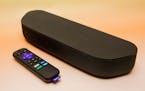 The compact Roku Streambar plugs into your TV's HDMI ARC port and works as both a 4K streamer and a soundbar.