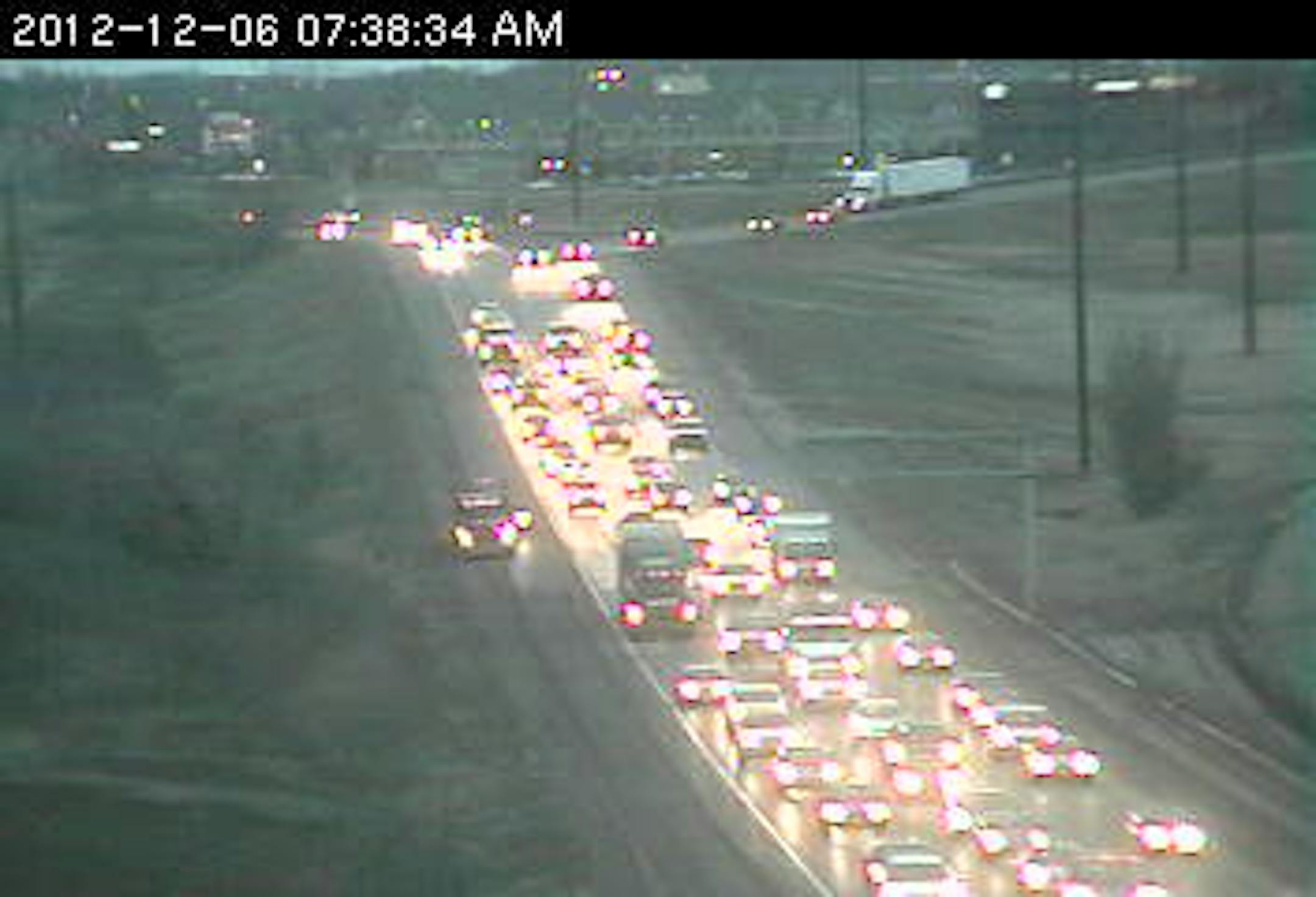 Eastbound 94 at Fish Lake Road in Maple Grove