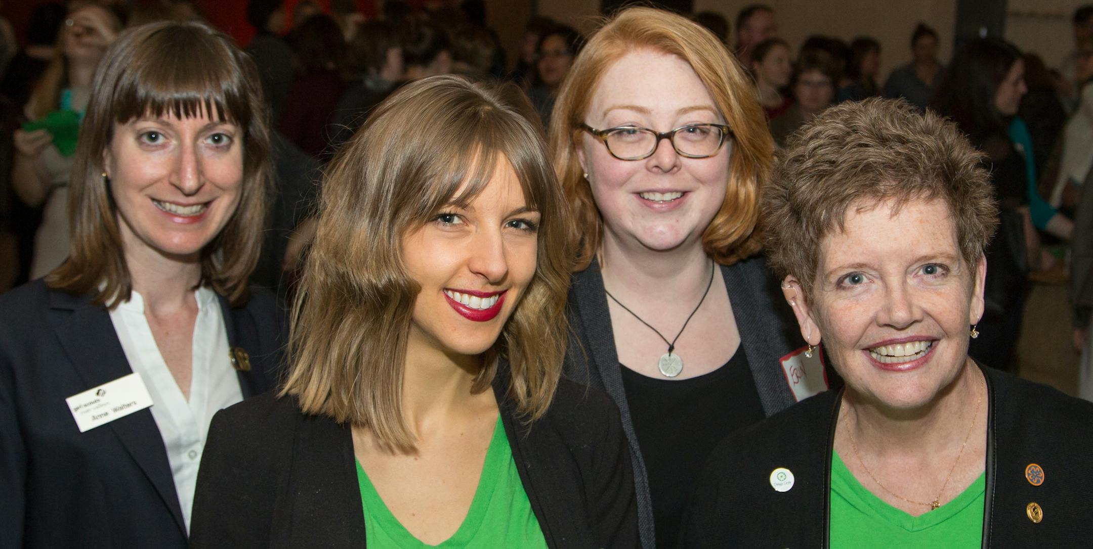 Anne Walters, Ashleyn Przedwiecki, Erin Barwis and Tish Bolger.