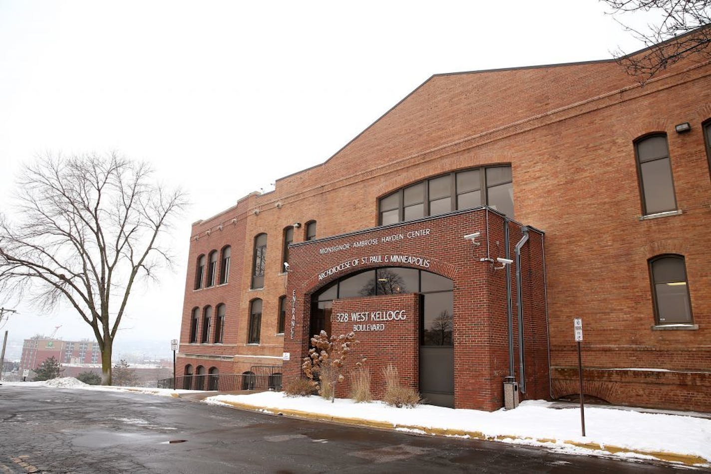 The Hayden Center owned by the St. Paul Minneapolis Archdiocese at 328 West Kellogg Boulevard in St. Paul on Thursday, January 7, 2016.