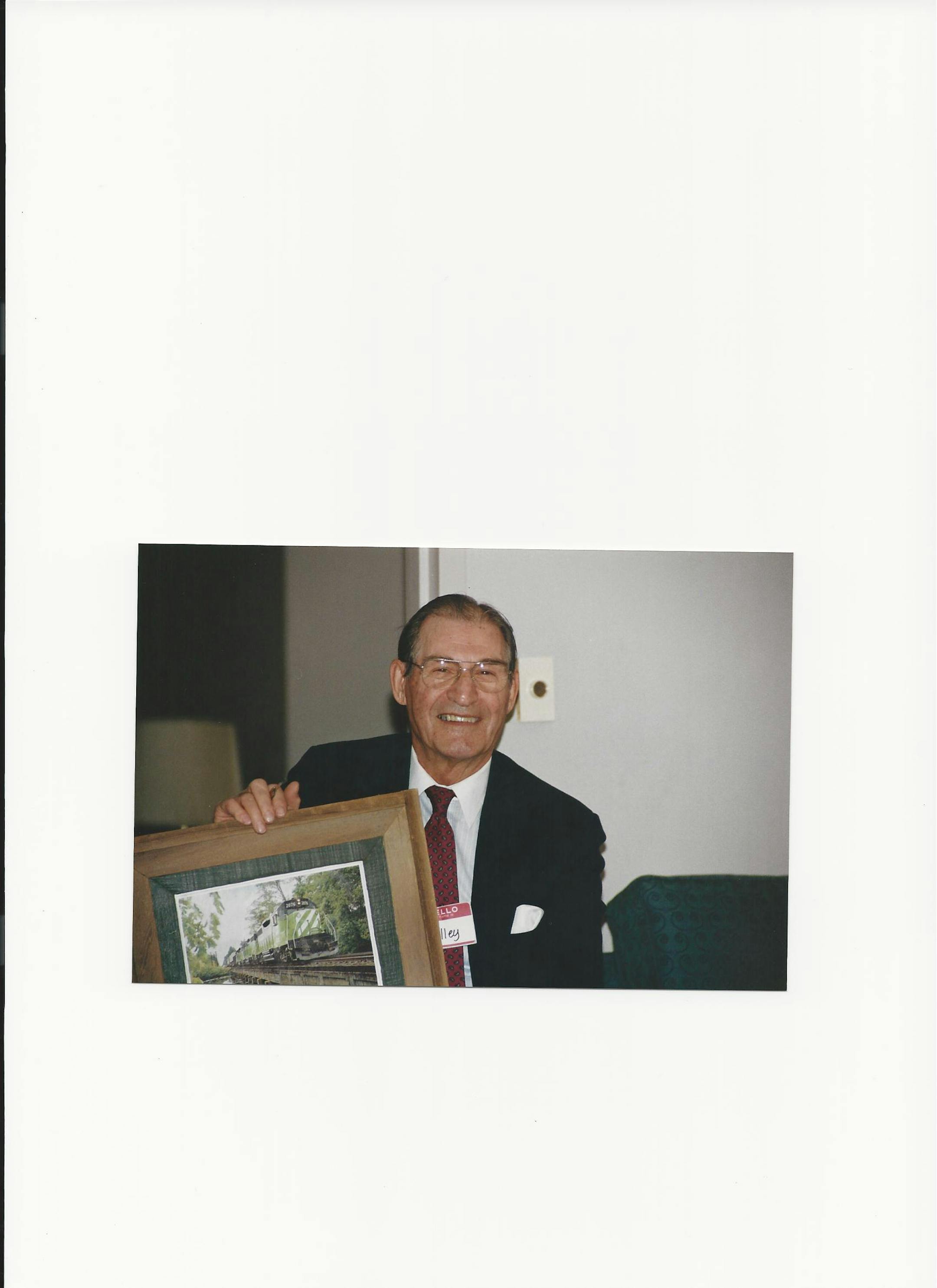 Maitland Kelley on his 80th birthday, February 20, 1994.